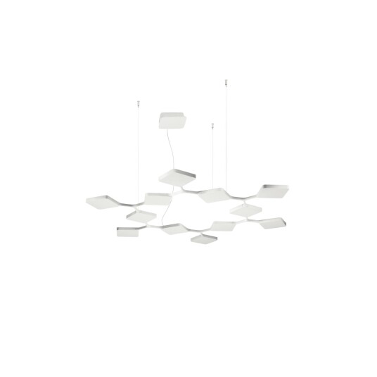 Stilnovo Quad Taklampe Sirkel Hvit
