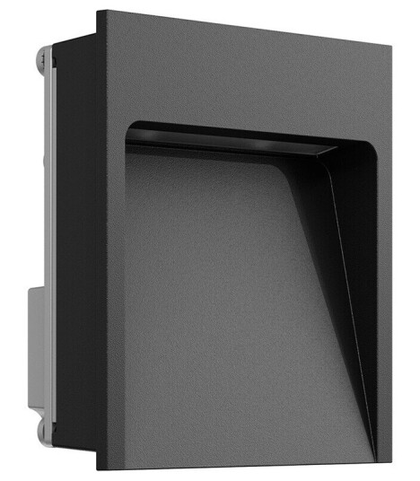 My Way Utendørs Innbyggings Vegglampe 110X100 2700K Svart - Flos My Way Utendørs Innbyggings Vegglampe 110X100 2700K Svart - Flos