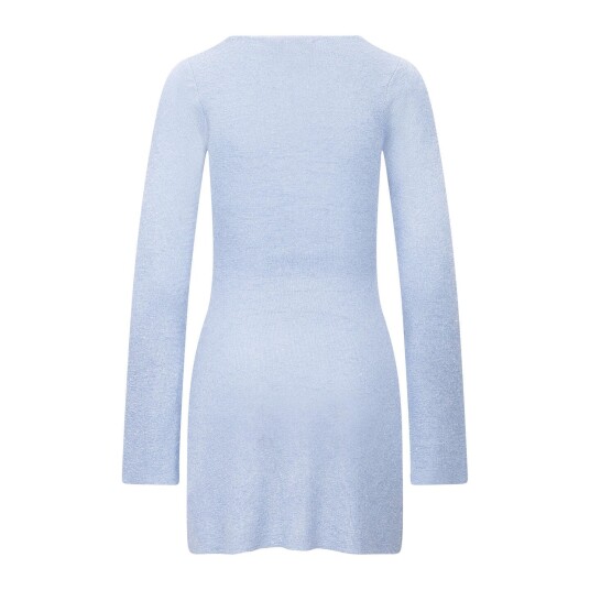 Leni Dress Blue XL Short sequin glitter dress