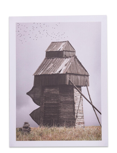 Aparte Works Aparte X Anastasia Savinova - Windmill 02 - Multi/patterned - 30X40CM Aparte Works Aparte X Anastasia Savinova - Windmill 02 - Multi/patterned - 30X40CM