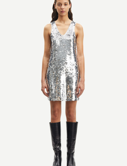 Samsøe Samsøe Lykke Dress 15036 - Silver - XS