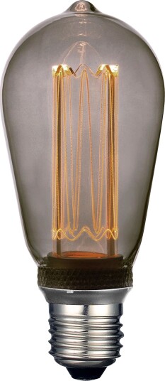 PR HomeFUTURE LED SMOKEY lyskilde 64 mm E27GråLyspærer & glødepærer