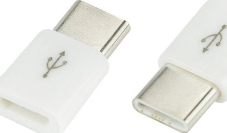 Usb-Adapter Blow 75-797# Usb-C Microusb Hvit