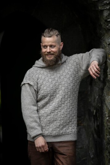 Viking Garn 2127 1C Tor Vikinggenser Med Hette Beige