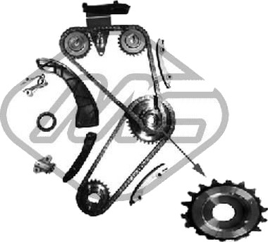 Registerkjedesett Metalcaucho 06175