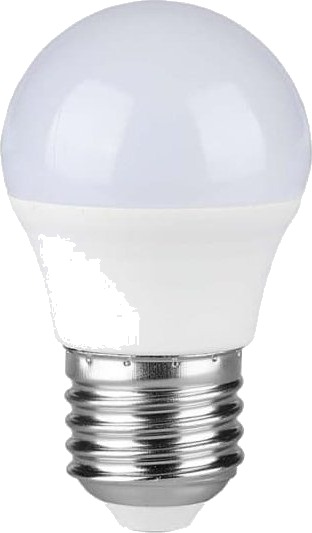 Led Pære 4,5W E27 G45 6500K 470Lm 180 Grader 217409