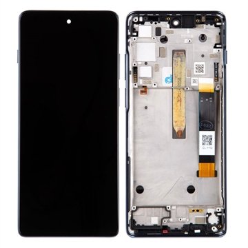 Motorola Moto G200 5G Frontdeksel / LCD-skjerm 5D68C20078 Blå