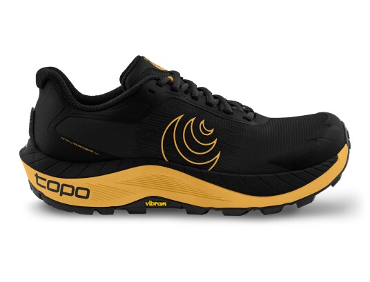 Topo Athletic Men"s MTN Racer 4 Black/Yellow 44.5 Topo Athletic Men"s MTN Racer 4 Black/Yellow 44.5