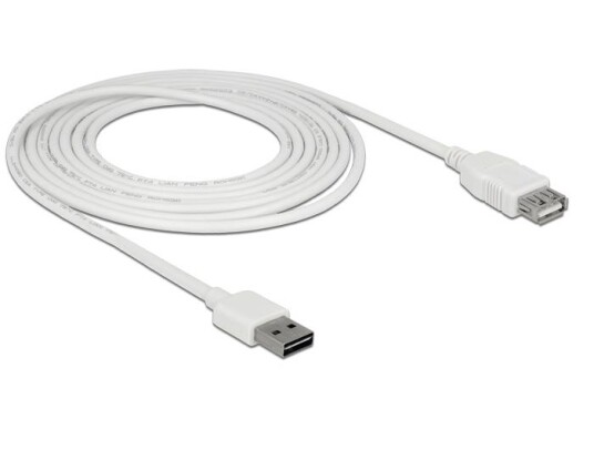 Delock Easy USB forlengelseskabel 3m Delock Easy USB forlengelseskabel 3m
