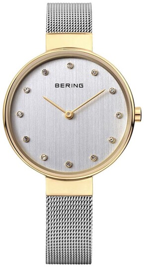 Bering Dameklokke 12034 010 Classic Sølvfarget/Stål Ø34 mm