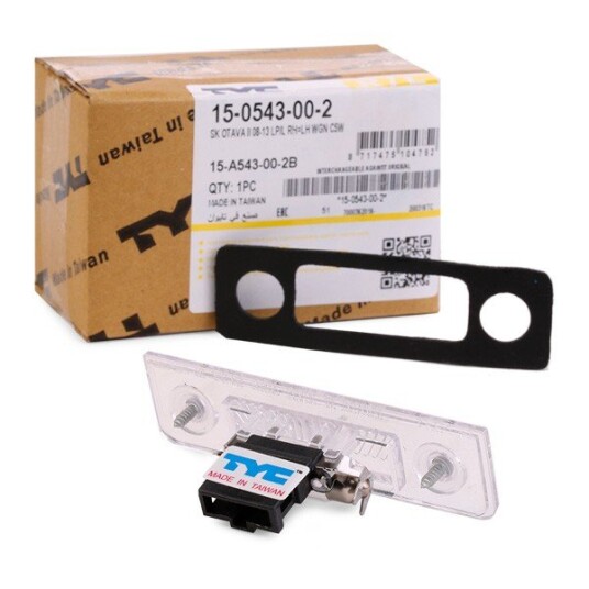 Tyc Nummerskiltlys TYC 15 0543 00 2 Tyc Nummerskiltlys TYC 15 0543 00 2