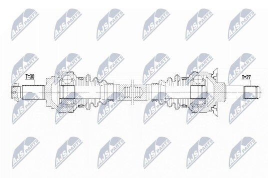 Nty Drivaksel NTY NPW BM 101