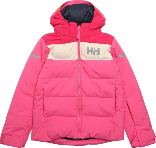 Helly Hansen K Vertical Ins Jacket - HOT PINK - 128