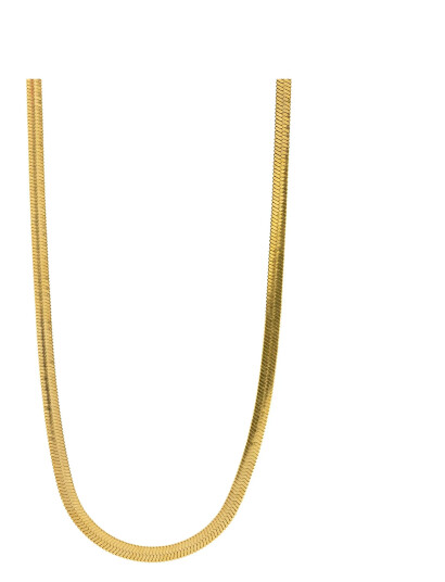 TIMI OF SWEDEN Ivy Snake Chain Necklace Stainless Steel Guld One Size 46 cm TIMI OF SWEDEN Ivy Snake Chain Necklace Stainless Steel Guld One Size 46 cm