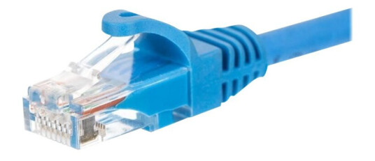 Netrack Koblingskabel Rj-45 Hann Til Rj-45 Hann 3 M Utp Cat 6 Formstøpt Uten Hindringer Blå