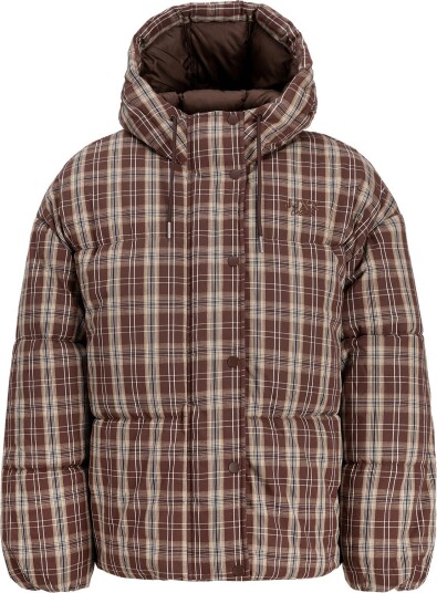 JJXX Jxana Check Puffer Jacket Otw Brown XL