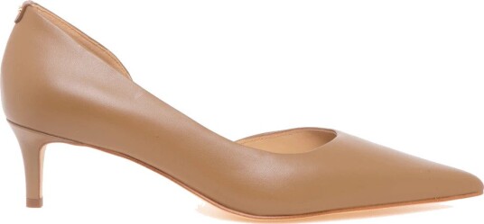 Michael Kors Elyse Kitten Pump Beige 37 Michael Kors Elyse Kitten Pump Beige 37