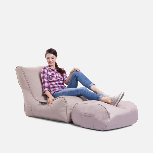 Evolution Chaise Sett Sandstorm Grå