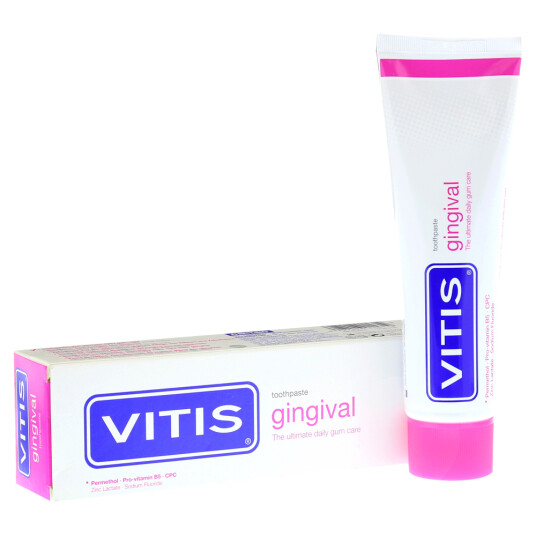 Vitis Tannkrem Gingival Against Icings & Sensitive Gums 100 ml