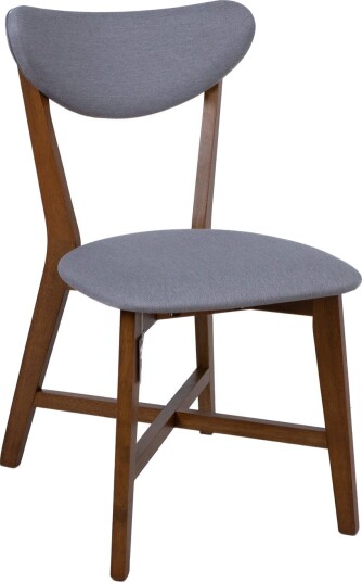 Stol HOME4YOU Jesper grå - Grå