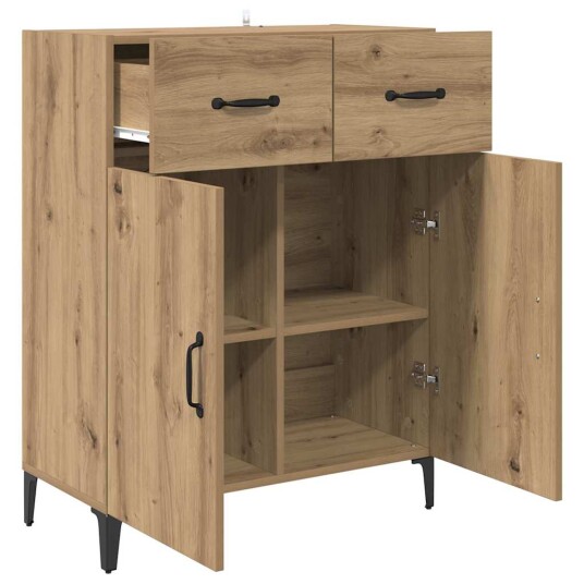 Serviesskap Artisan Eik 69,5 x 34 x 90 cm Konstruert tre Serviesskap Artisan Eik 69,5 x 34 x 90 cm Konstruert tre