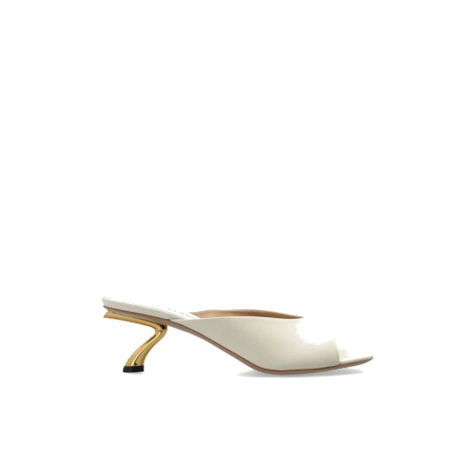 Ferragamo Dame Sko Beige 39 1/2 EU,
