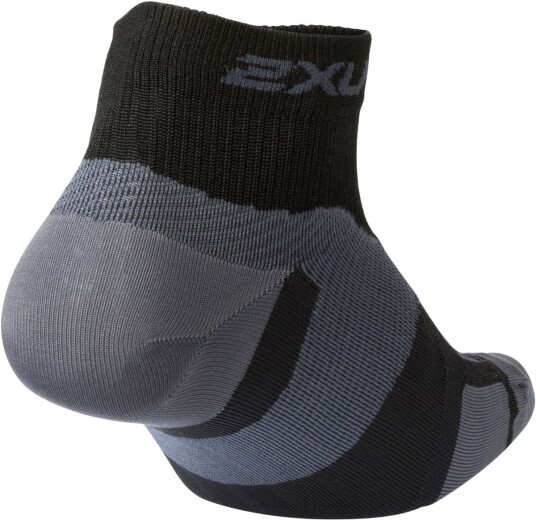 2XU Vectr Ultralight 1/4 Crew Socks Svart XL | Løpesokker