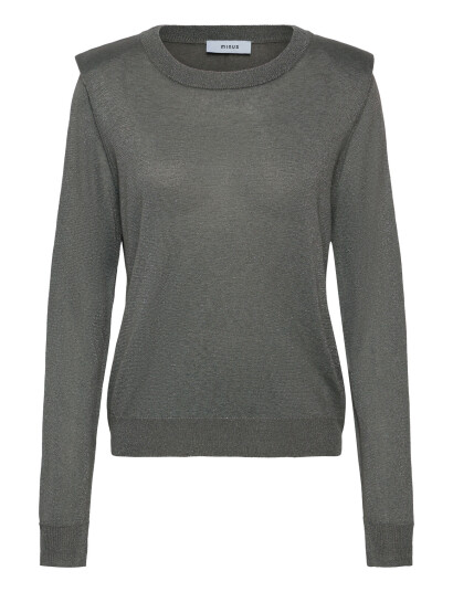 Minus Msmekira Knit Pullover Grey L Minus Msmekira Knit Pullover Grey L