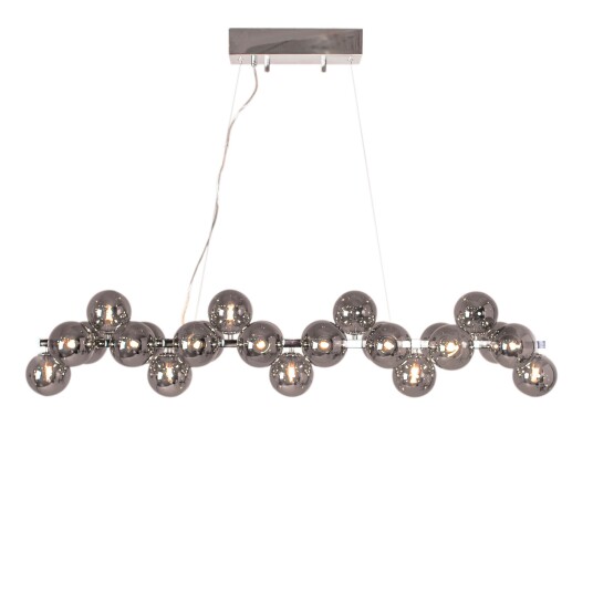 By Rydéns Splendor bar taklampe Rökgrå 124 cm Grå