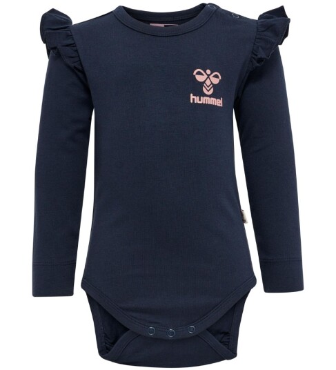 Hummel Body L/æ hmlArtemis Navy 62 Langermet Body Blå Rosa