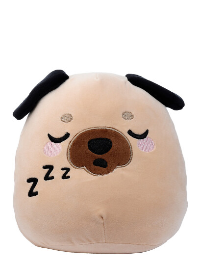 Puckator Squidglys Scratch The Adorasaur Reversible Glow In The Dark Plush Toy - Beige - ONE SIZE