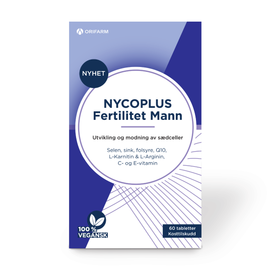 Nycoplus Fertilitet Mann 60 stk. Nycoplus Fertilitet Mann 60 stk.