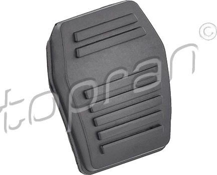 Pedalbelegg, bremsepedal TOPRAN 302 746