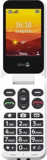 Doro Leva L31 4G Mobiltelefon 2,8" 2MP Rød/Hvit Doro Leva L31 4G Mobiltelefon 2,8" 2MP Rød/Hvit