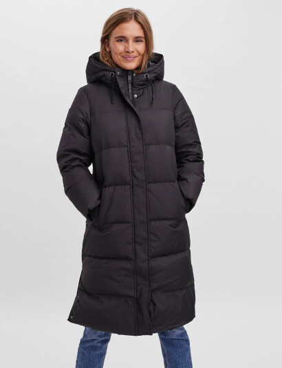 Vero Moda Vmericaholly Long Down Coat Noos Black L Vero Moda Vmericaholly Long Down Coat Noos Black L