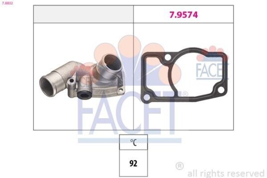 Termostat FACET 7.8832 Termostat FACET 7.8832