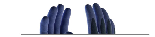ATG Maxiflex Elite hansker, 12 par ,SBG-1001305403 Navy 7