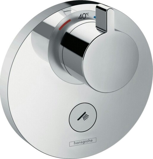 Hansgrohe ShowerSelect S Highflow Termostat, med 1 uttak, Krom