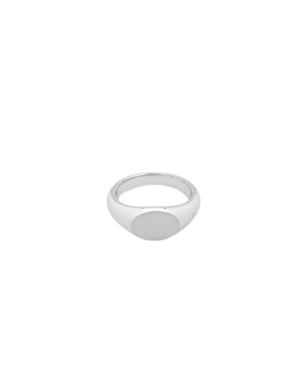 Tom Wood Jewellery Joe Ring Satin Ring Sølv  female 56