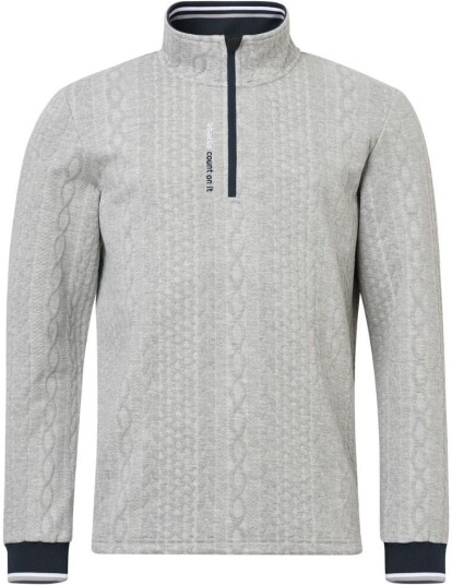 Abacus Woburn Midlayer Genser Herre Grå Xxl