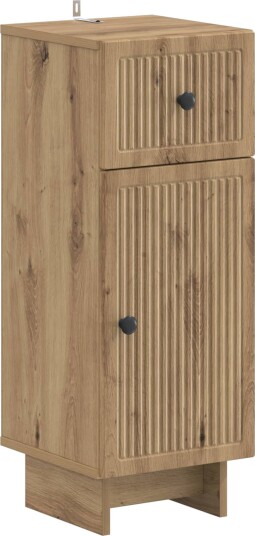 vidaXL Baderom Oppbevaringsskap EDE Artisan eik 30 x 31 x 80 cm