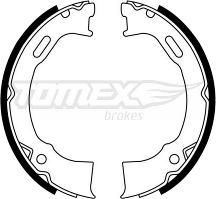 Bremsesko sett TOMEX brakes TX 22-87