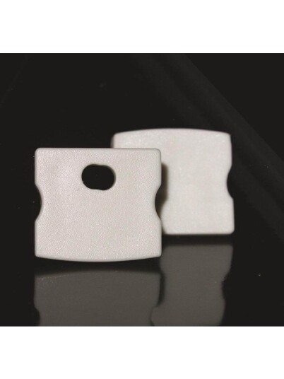 DEVELTRON End cap with hole - for profile 10