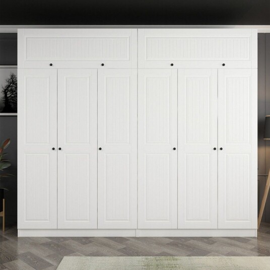 Fruitland Garderobe 270 cm - Hvit