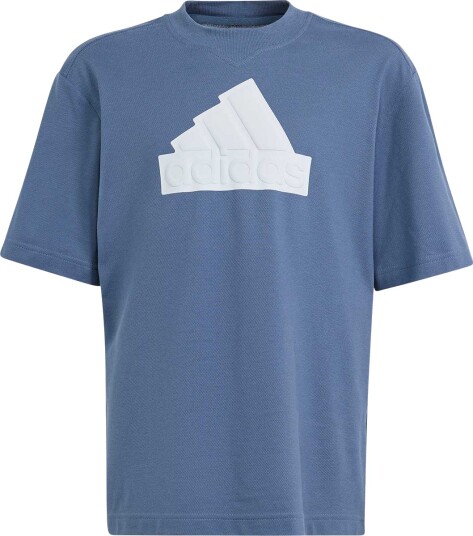 adidas Future Icons Logo T-skjorte Barn Blå 128