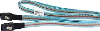 Supermicro Mini Sas/Mini Sas, 0,2 M, Mini Sas, Mini Sas, Hankjønn/Hankjønn, Sort, Blå, 22,9 Cm (9")
