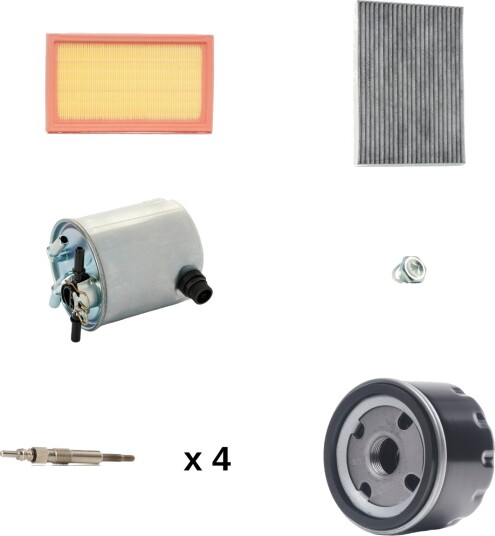 Servicepakke RIDEX 4682P21462