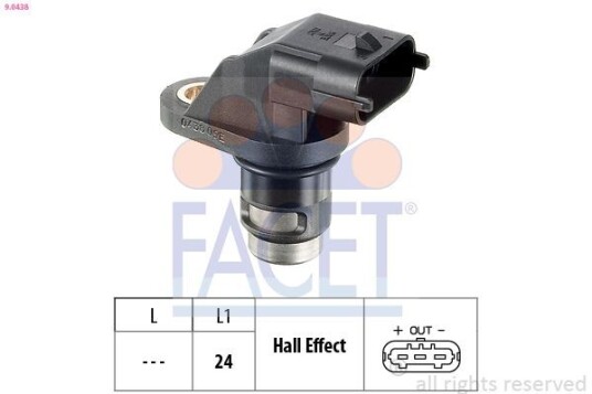 Sensor, turtall FACET 9.0438 Sensor, turtall FACET 9.0438