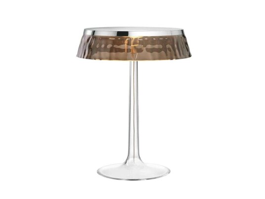 Flos - Bon Jour T Bordlampe Krom/Fumé Flos - Bon Jour T Bordlampe Krom/Fumé
