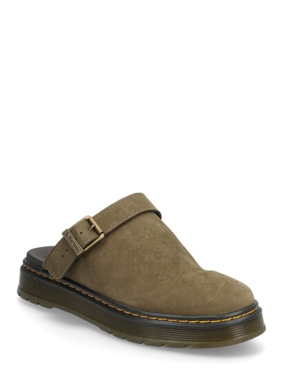 Dr. Martens Brookline Mule Dms Olive Milled Nubuck Wp Khaki green 41